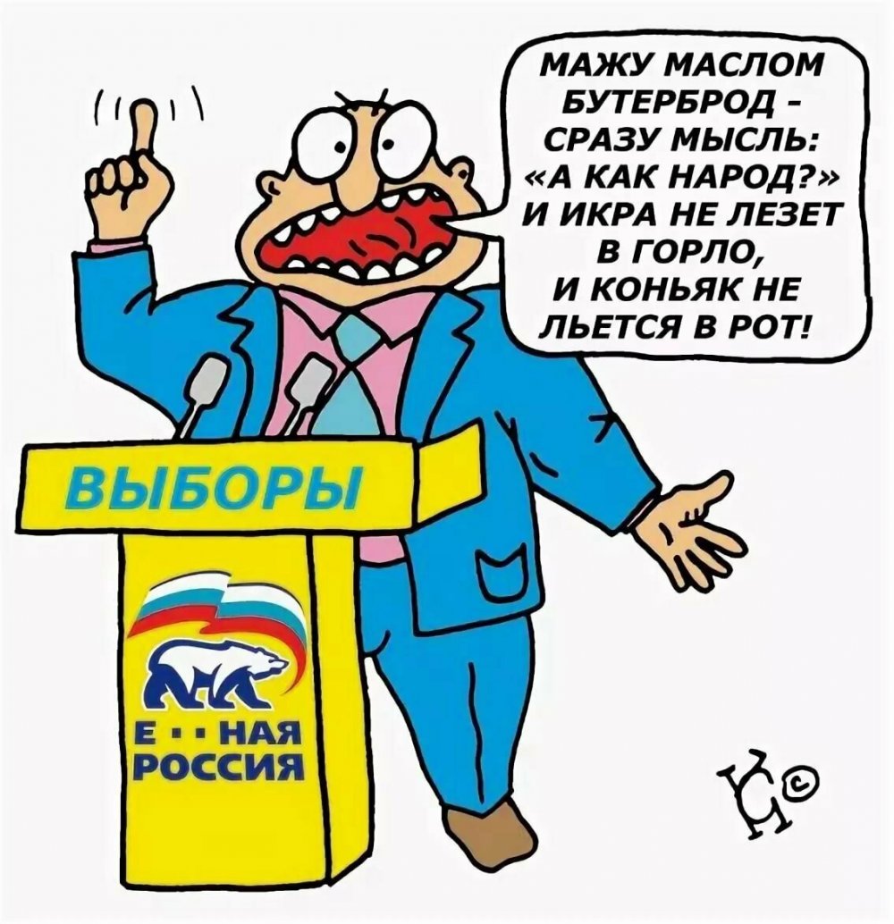 Выборы карикатура