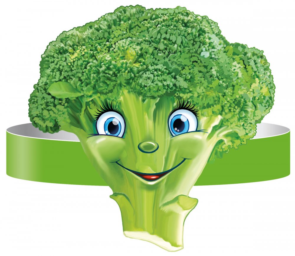 Маски овощей для детей