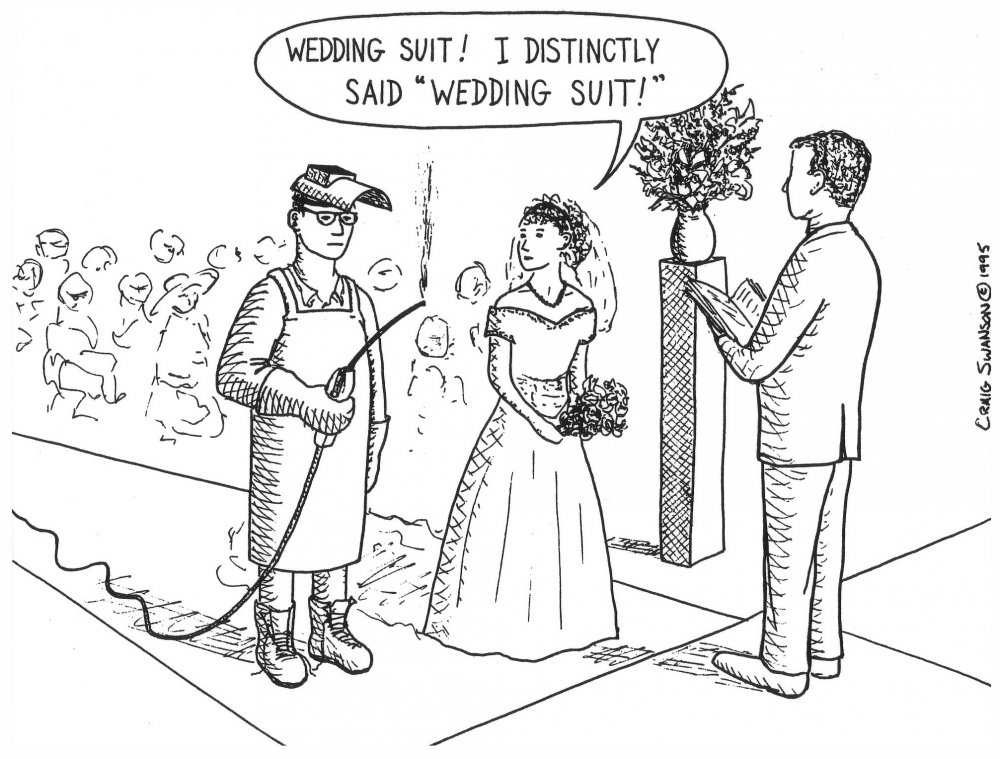 Свадебный юмор в картинках