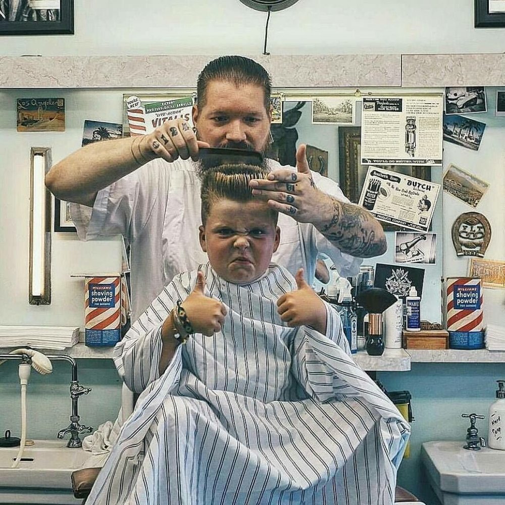 Смешной парикмахер