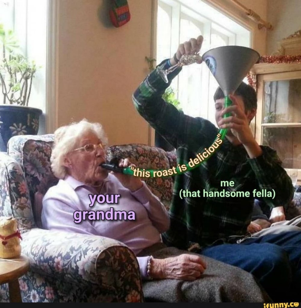 Пьющие старушки