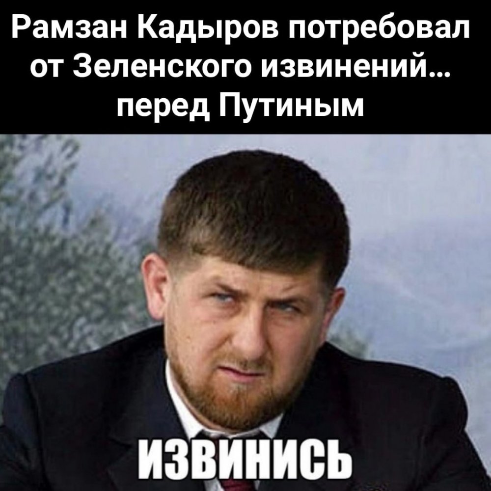 Рамзан Кадыров мемы извинись