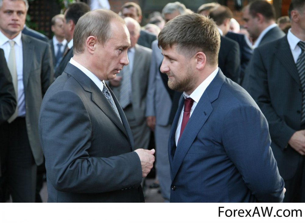 Рамзан Кадыров и Путин