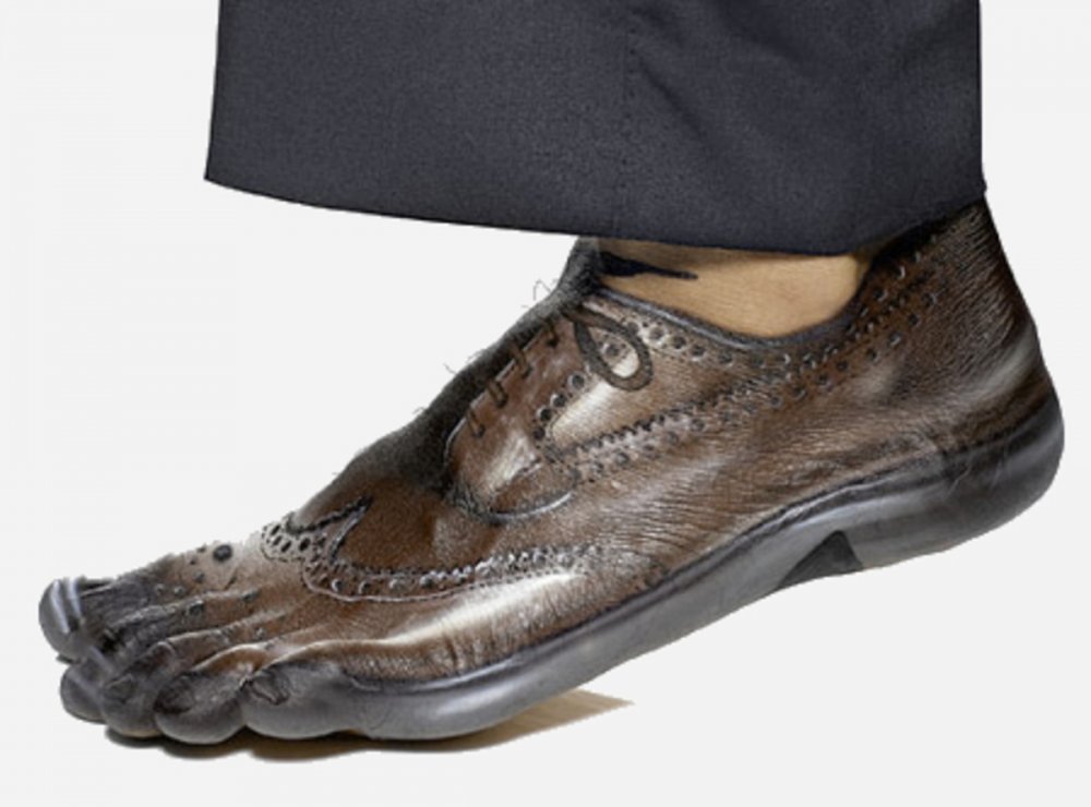 Необычные мужские ботинки