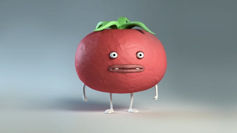 Смешной помидор