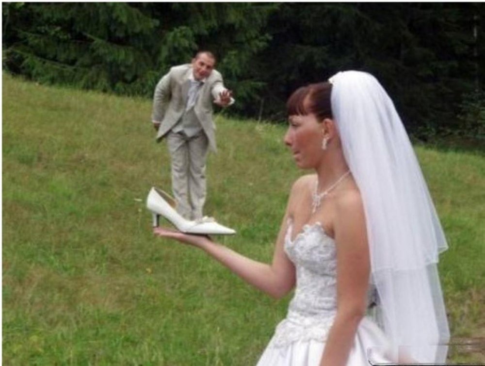 Неудачные Свадебные фотосессии