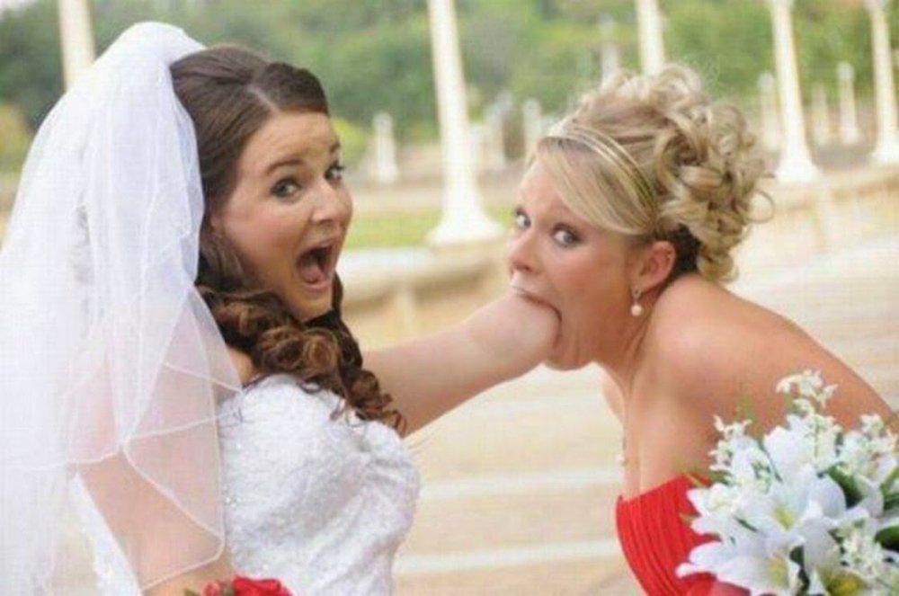 Смешные невесты на свадьбе