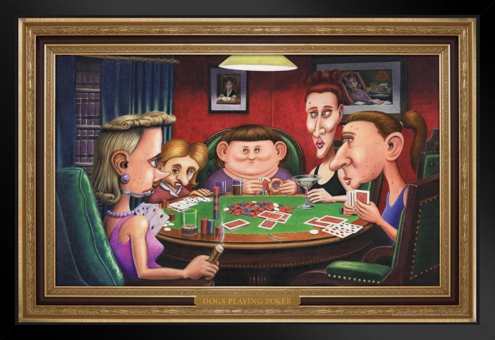 Смешные покерные игроки