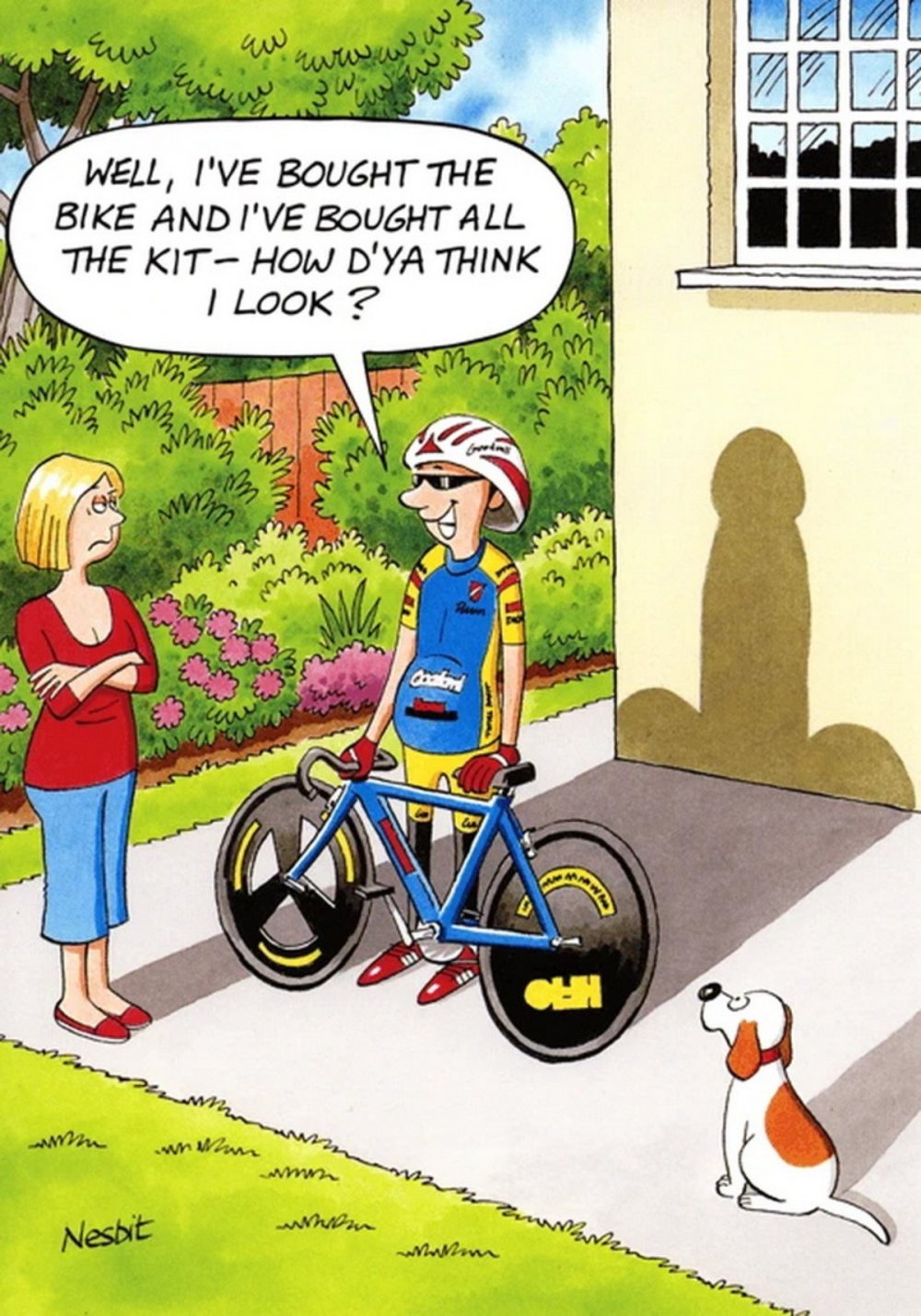 Анекдоты про велосипедистов