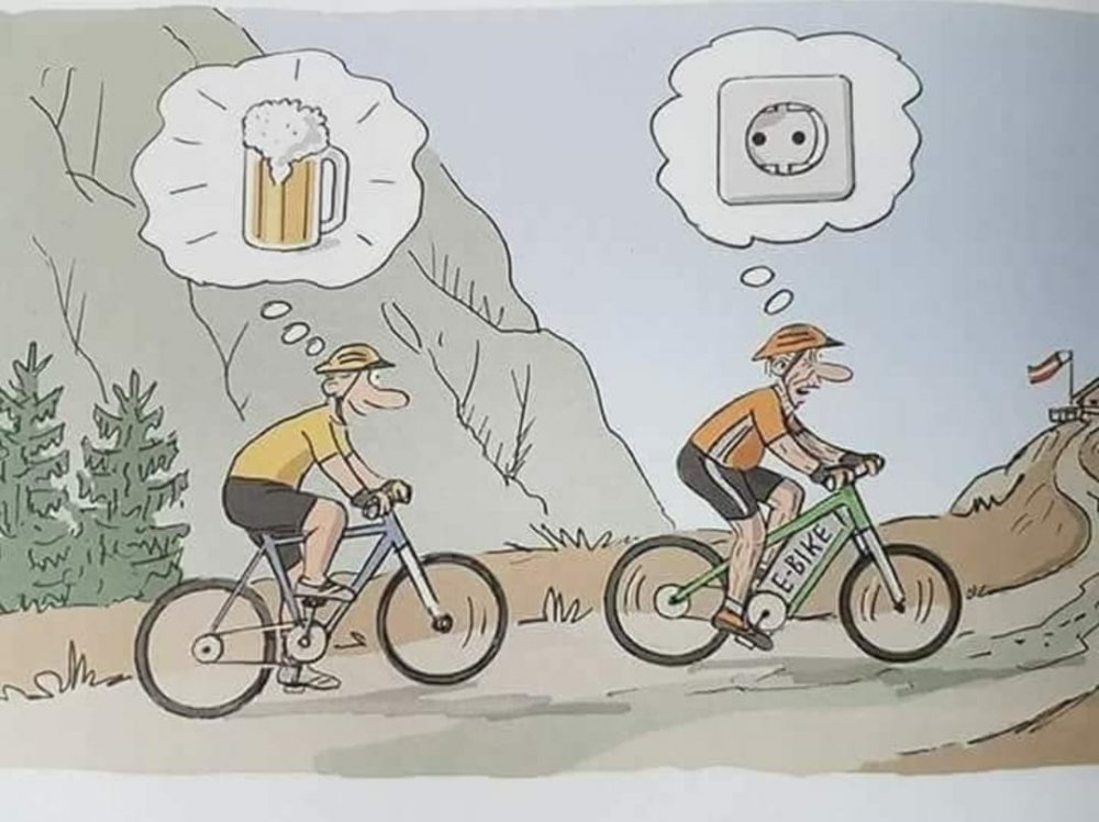 Велосипедный юмор