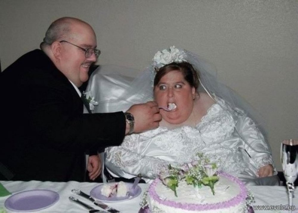 Жених после свадьбы