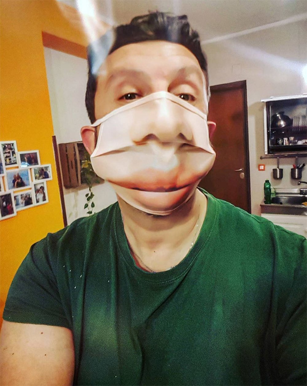 Прикольные маски в Инстаграм