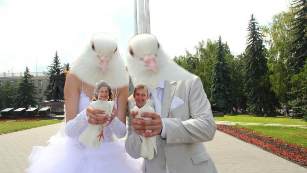 Смешные фотошопы свадьбы
