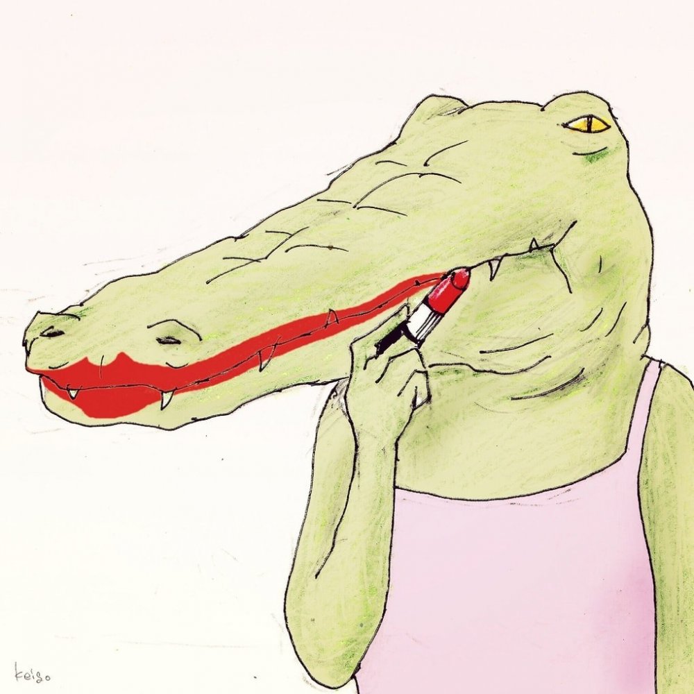 Крокодил прикол