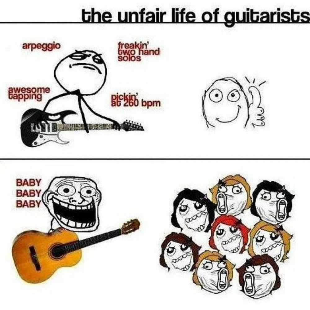 Мемы про гитаристов