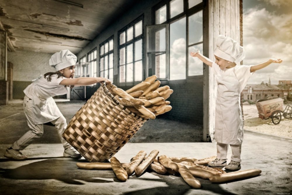 Креативная реклама пекарни