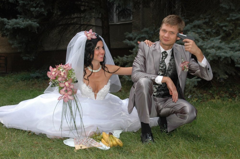 Свадебные фото нулевых