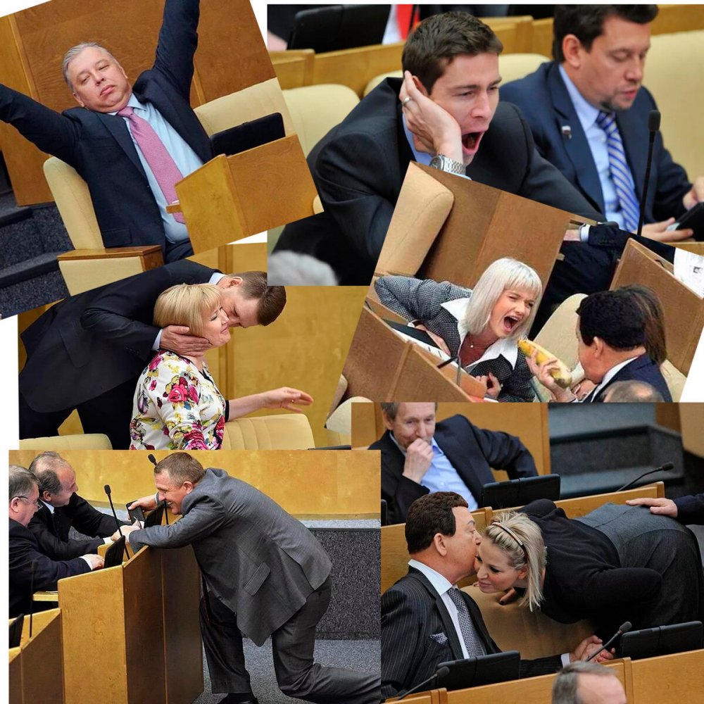 Спящие депутаты Госдумы