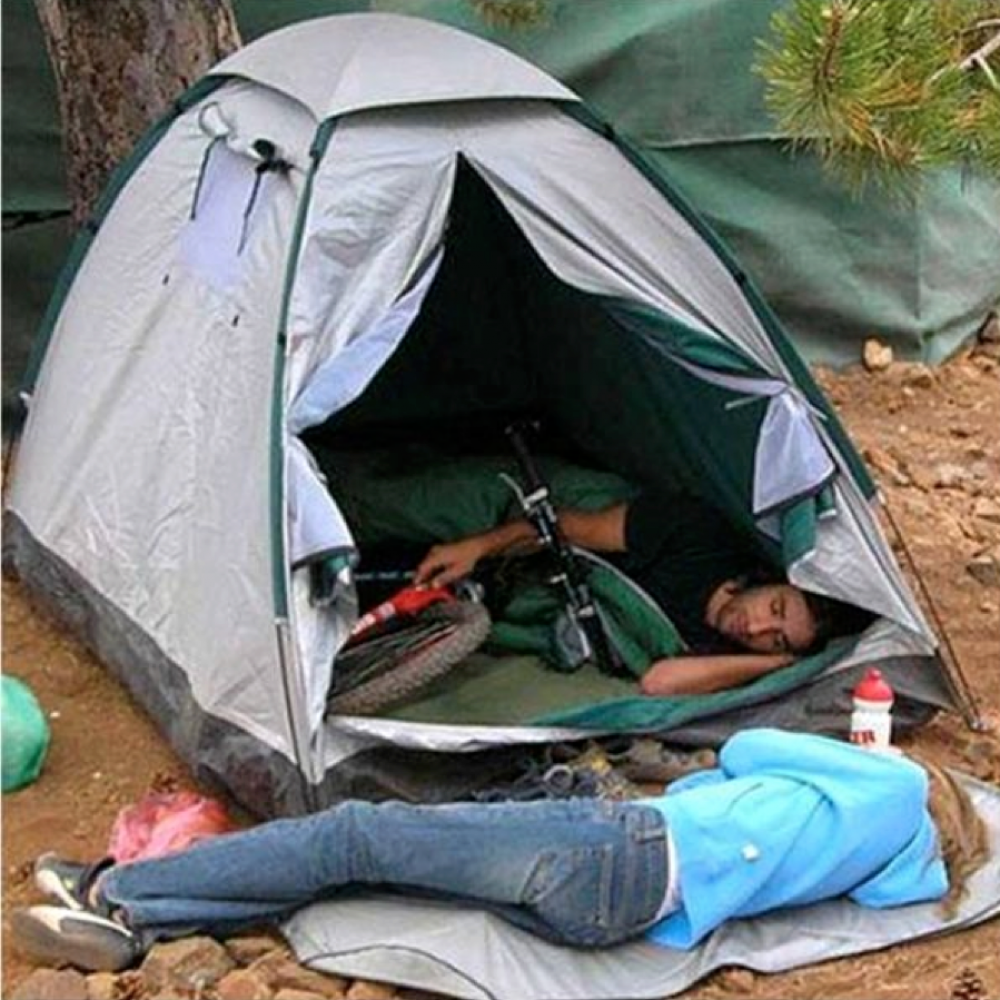 Смешные туристические палатки