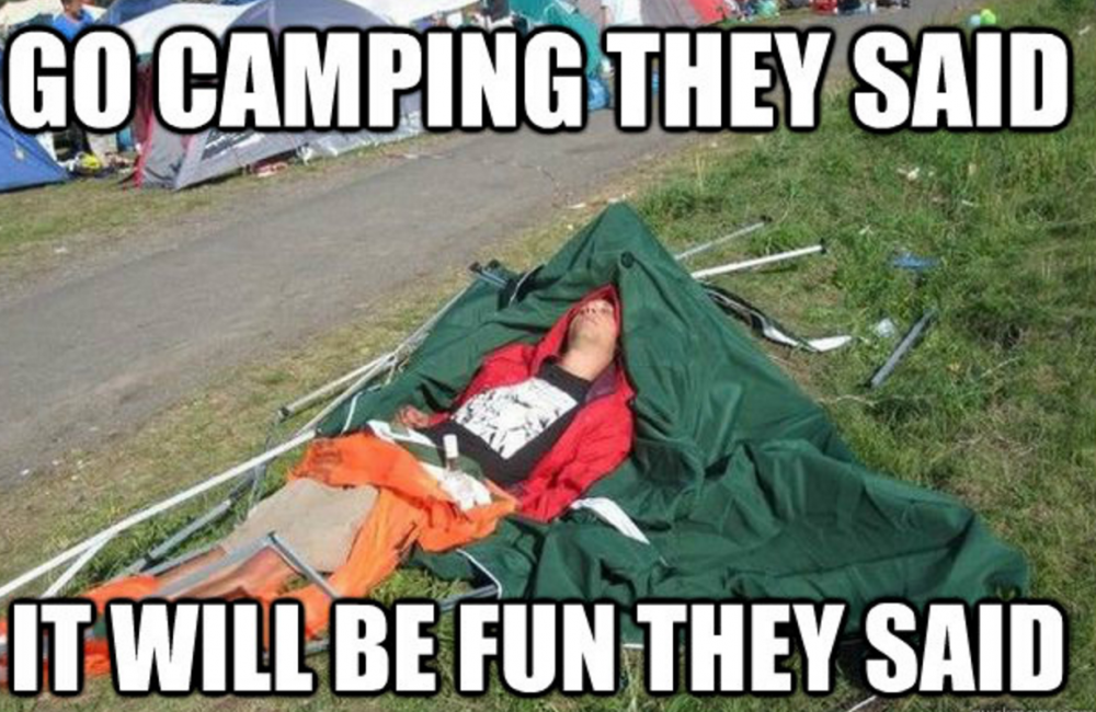 Смешная палатка