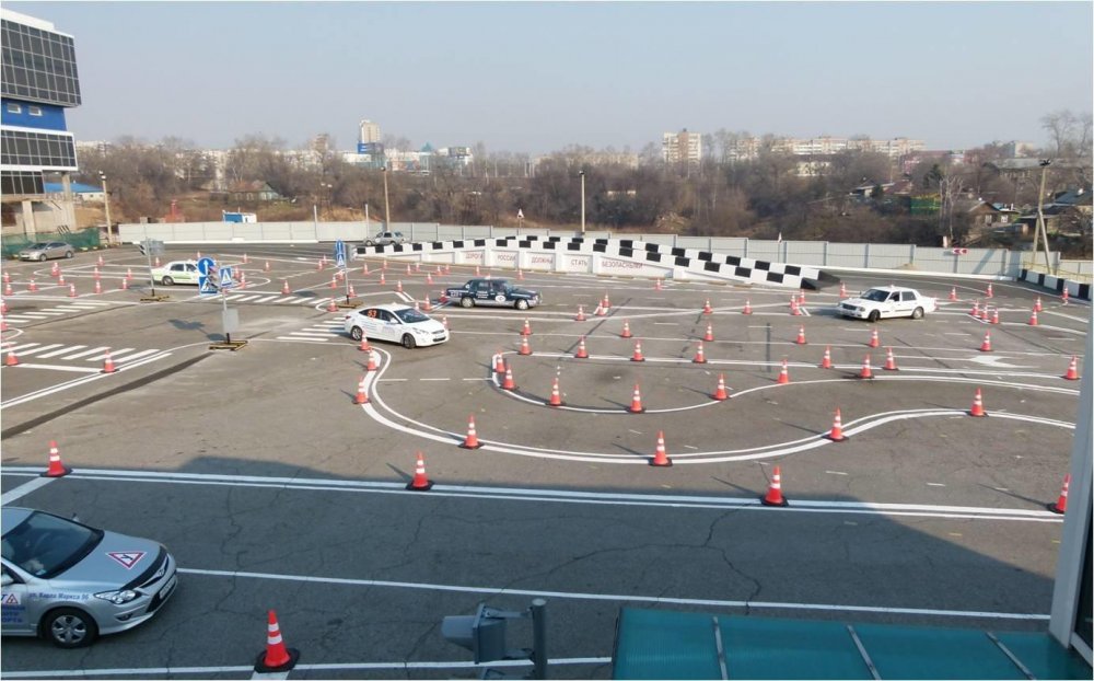 Площадка для вождения ГИБДД Варшавское шоссе 170д