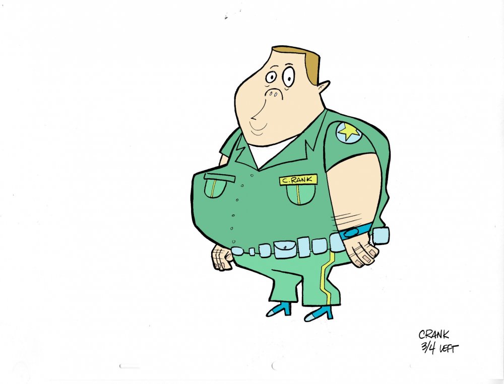 Охранник карикатура