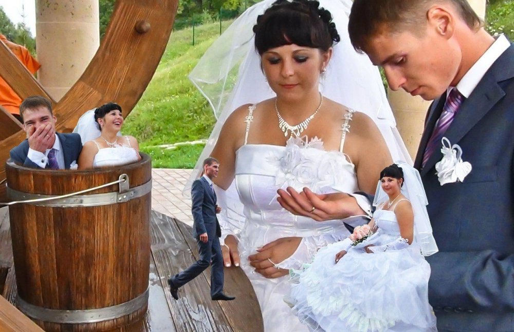 Смешные русские свадьбы