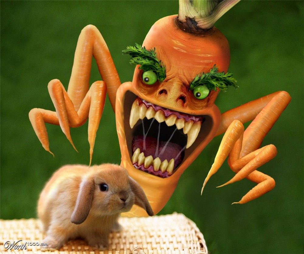 Злая морковь