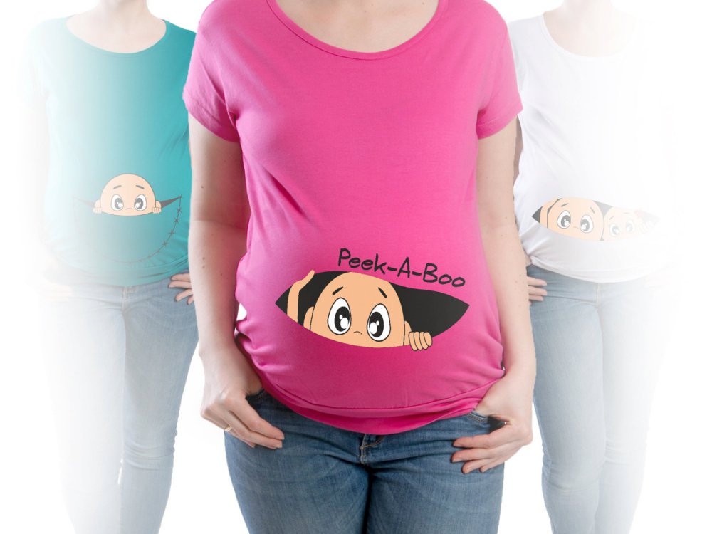 Забавные футболки для беременных