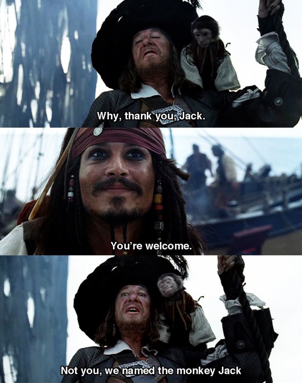 Пираты Карибского моря Джек Воробей мемы