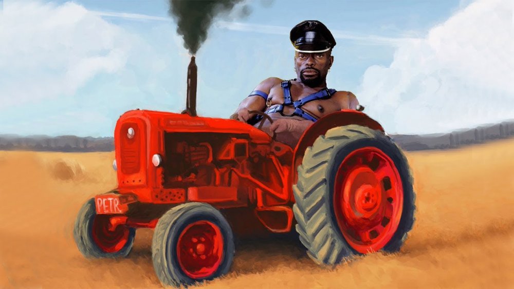 Трактор колхоз