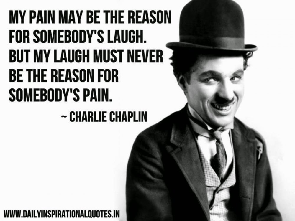 Чарли Чаплин смех