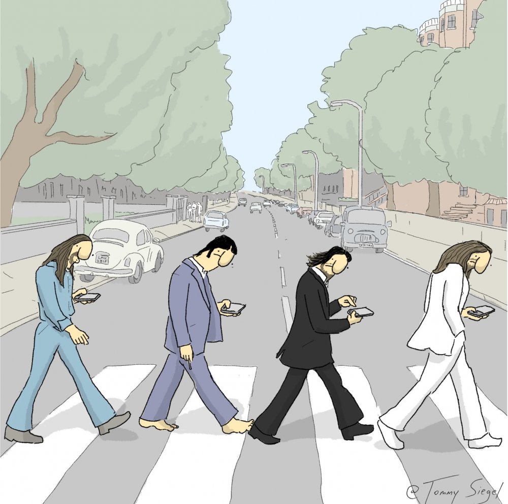 Abbey Road Beatles Print Art