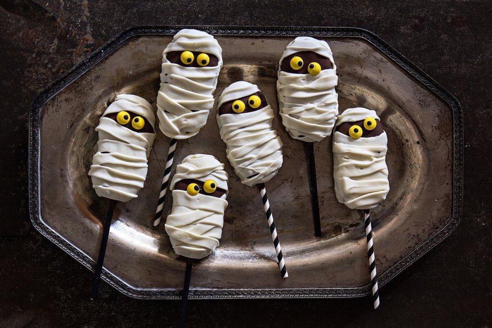 Страшное печенье на Хэллоуин