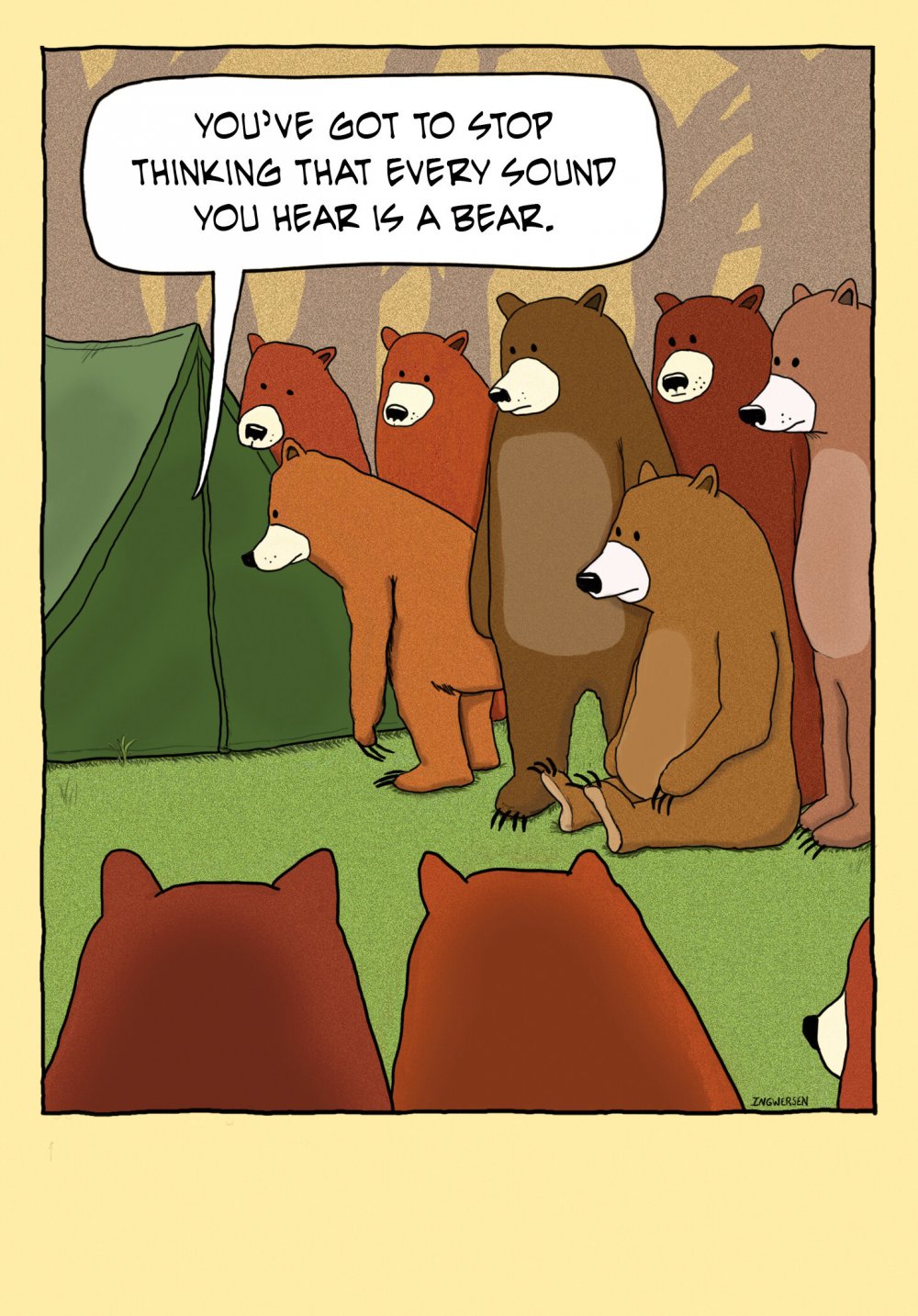 Медведь прикол