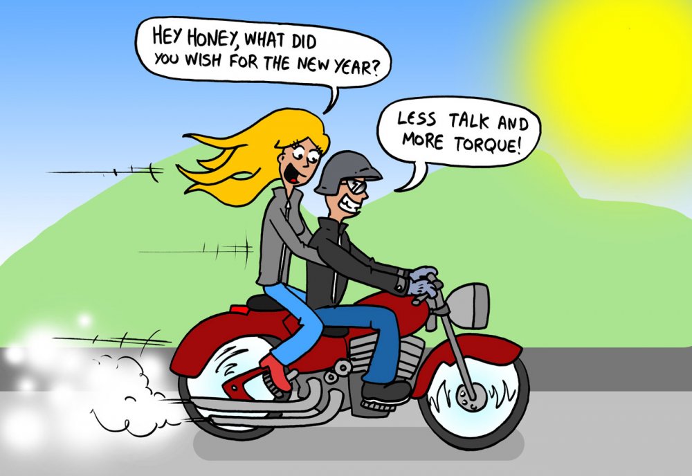 Анекдот про мотоцикл
