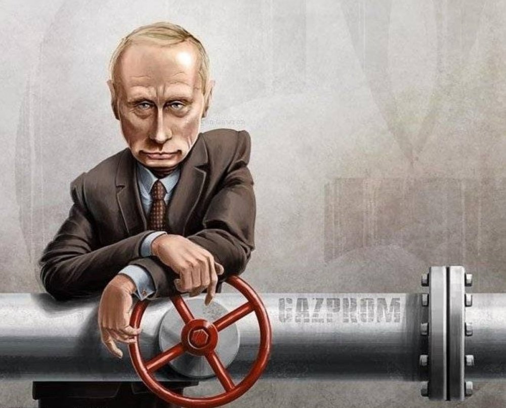 Путин ГАЗ карикатура