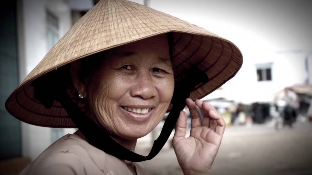Вьетнамские фермеры едут на рынок