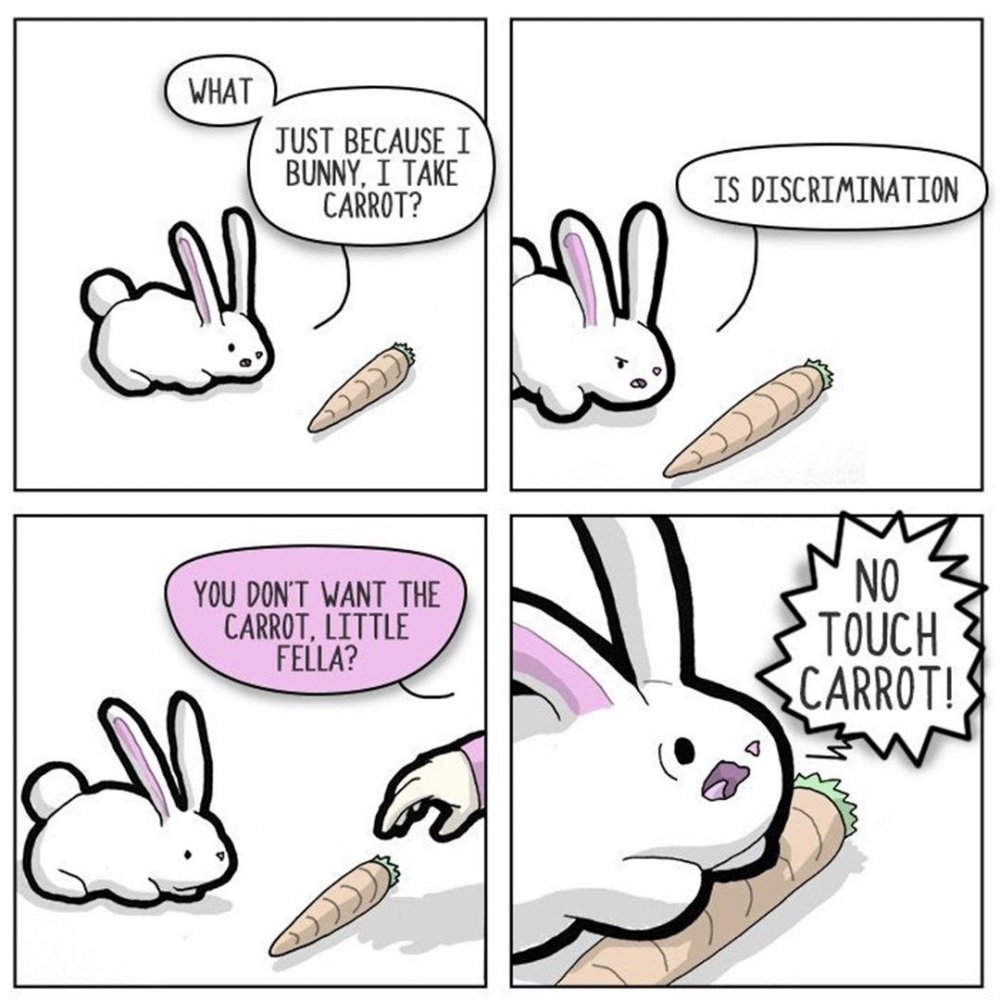 Комиксы про кролика Bunny