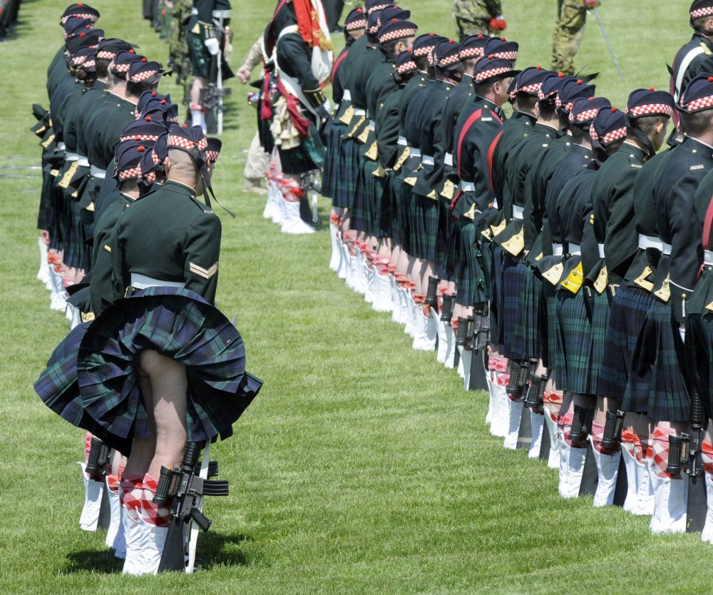 Килт Шотландия армия