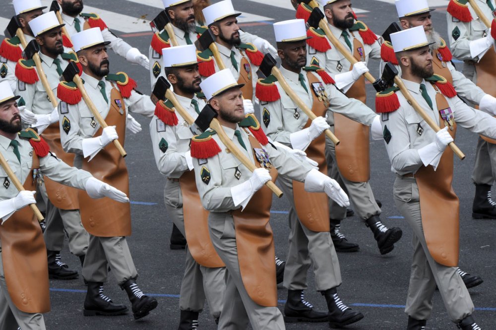 Парадная форма иностранного легиона Франции