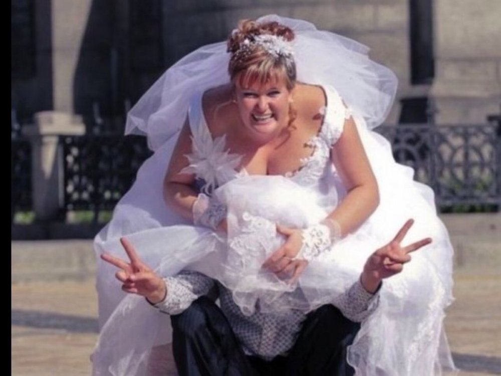 Смешные невесты на свадьбе