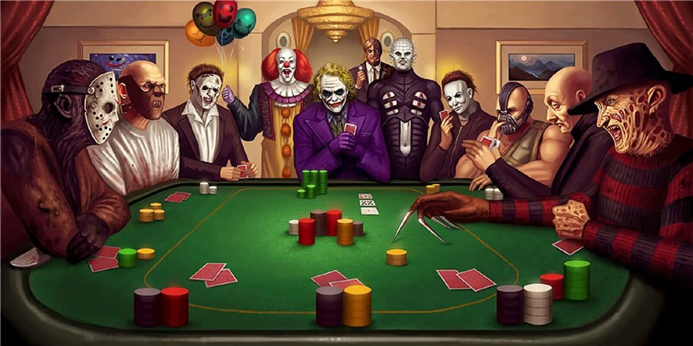 Игрок в Покер арт