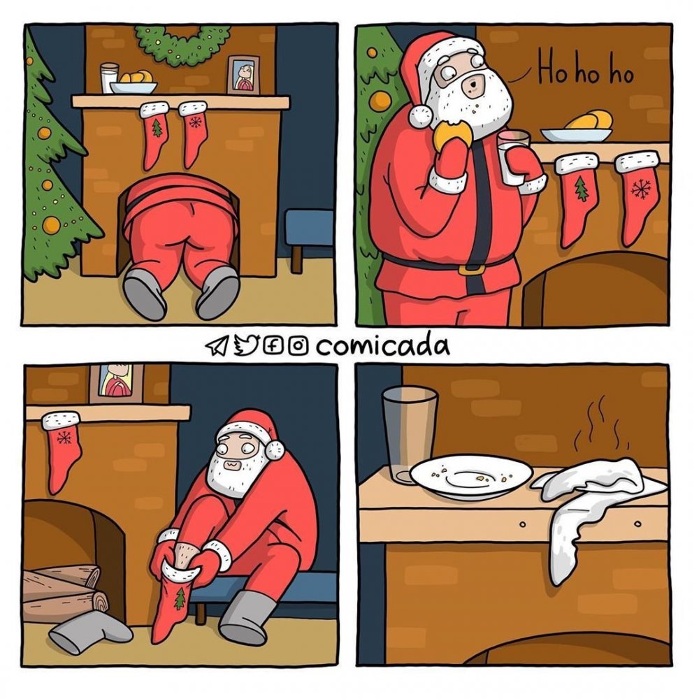 Шутки про Рождество