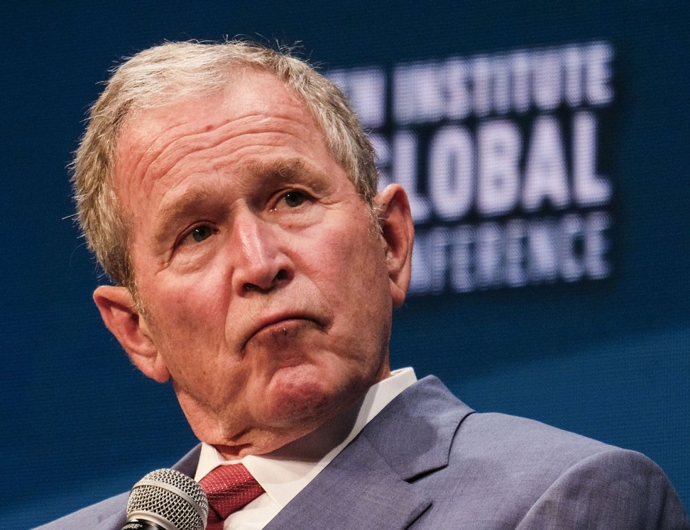 Джордж Буш младший приколы