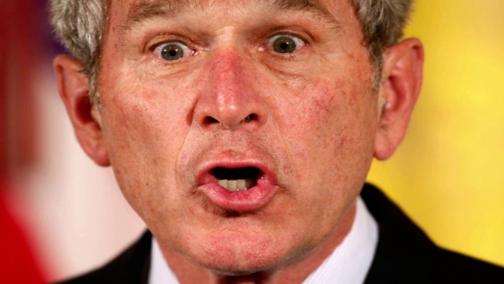 Джордж Буш младший смешные