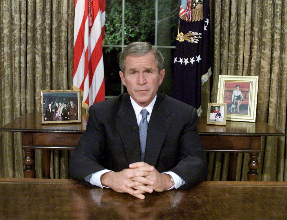 Джордж Буш 11 сентября 2001