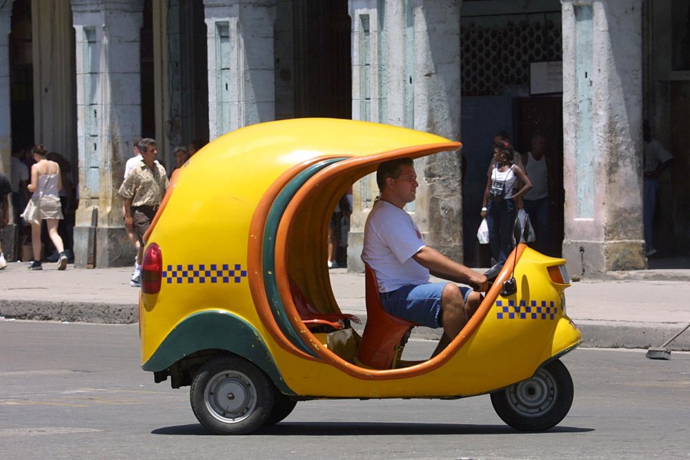 Коко такси на Кубе