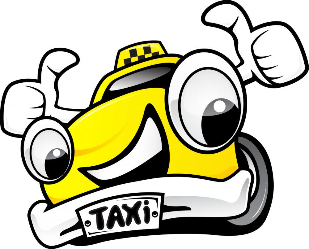 Машинки такси прикольные