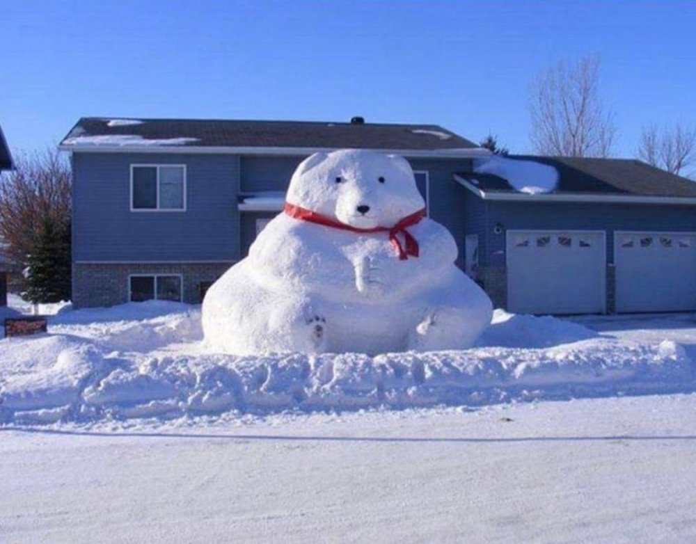Снеговик юмор